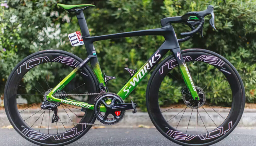 Specialized S-WORKS tarmac SL6　ターマック仕様に塗装